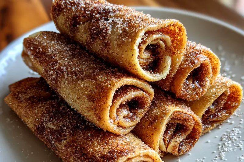 Fresh ingredients for Quick Air Fryer Cinnamon Rolls, including cinnamon, sugar, and dough.