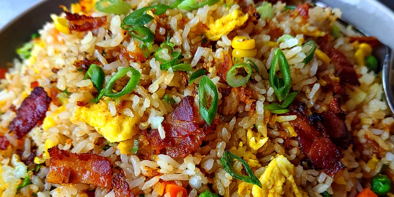 Bacon and Egg Fried Rice
