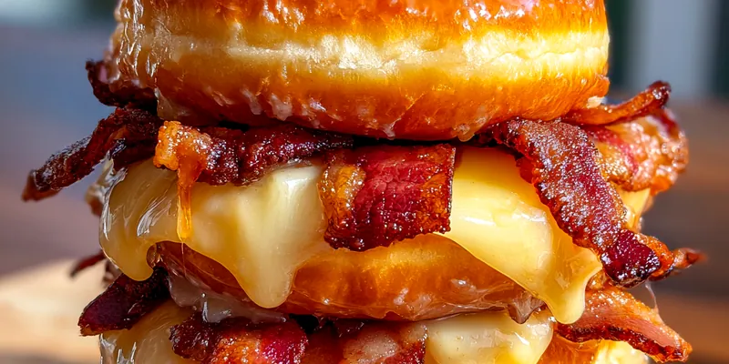 Bacon Maple Glazed Donuts