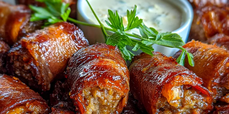 Bacon Wrapped Meat Treats