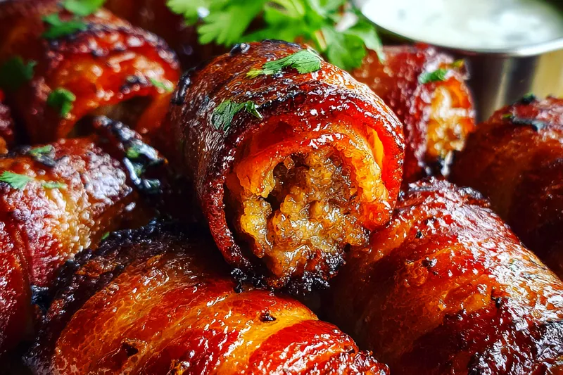 Fresh ingredients for Bacon Wrapped Meat Treats