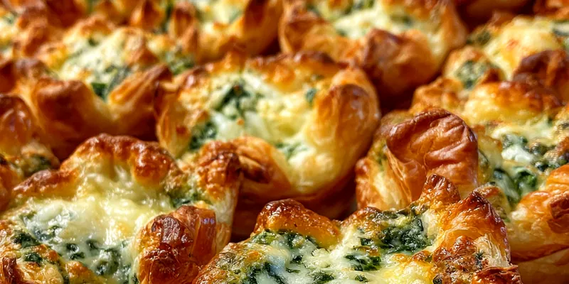 Baked Cheesy Spinach Artichoke Phyllo Cups