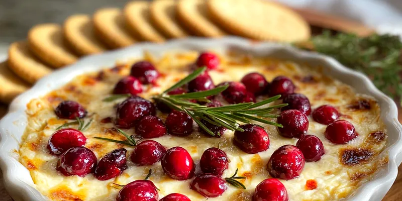 Creamy Cranberry Cheese Dip