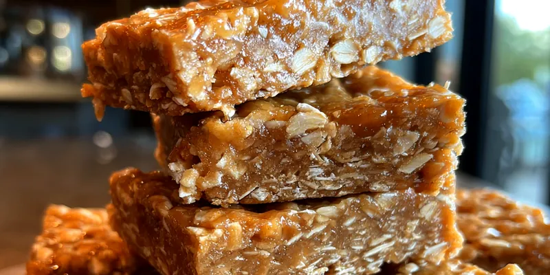Banana Oatmeal Snack Bars
