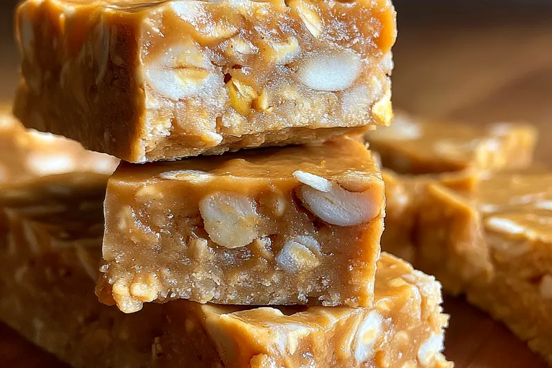 Fresh ingredients for Banana Oatmeal Snack Bars