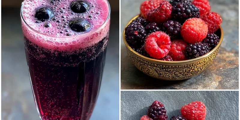 Refreshing Blackberry Sparkler