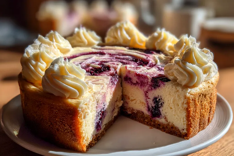 Ingredients for Blueberry Cheesecake Swirl Cookies laid out on a table