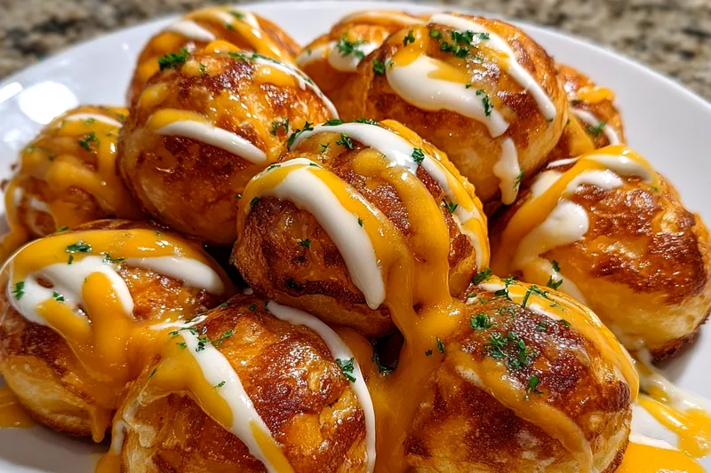 Fresh ingredients for Buffalo Chicken Cheese Bombs