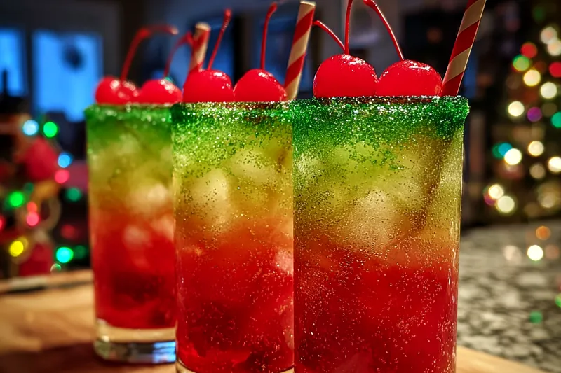 Fresh ingredients for Candy Apple Shots