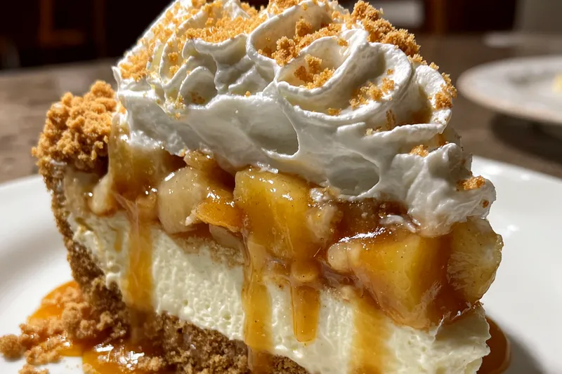 Fresh ingredients for Caramel Apple Cheesecake Delight