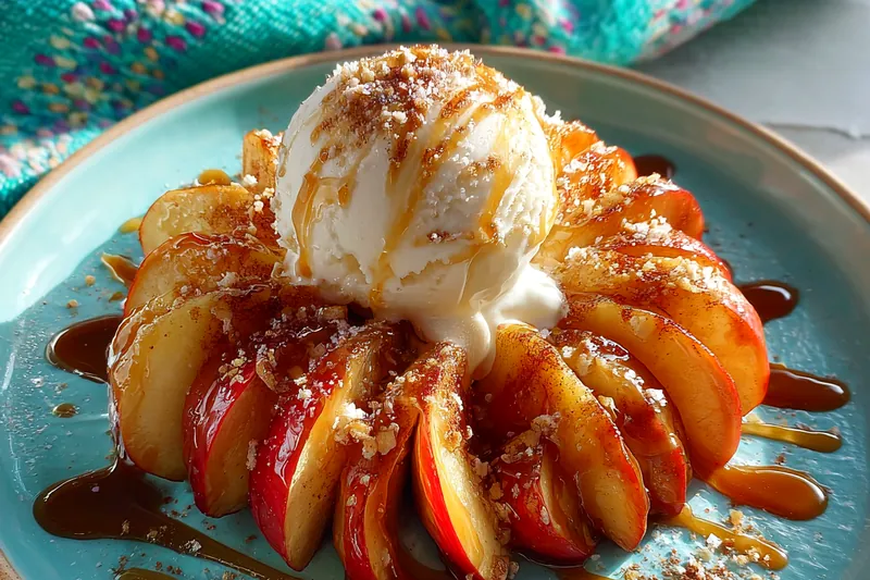 Cooking process for Caramel Cinnamon Baked Apples