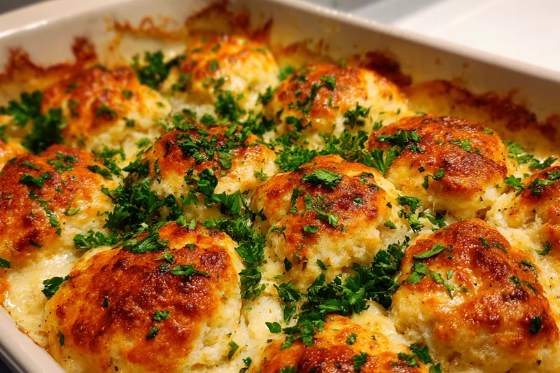 Ingredients for Cheddar Chicken Delight including chicken, cheddar cheese, and seasonings arranged on a kitchen counter.