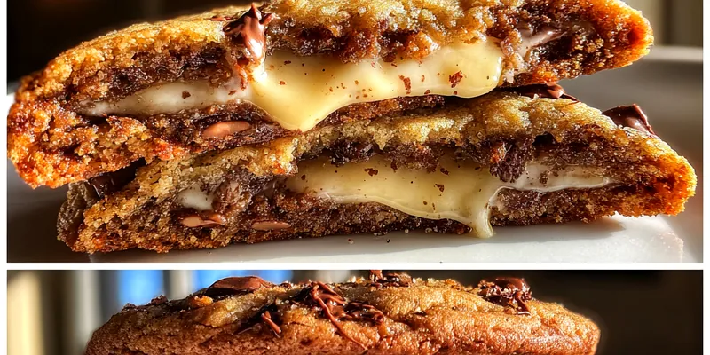 Delicious Cheesecake Chocolate Chip Cookies served on a plate