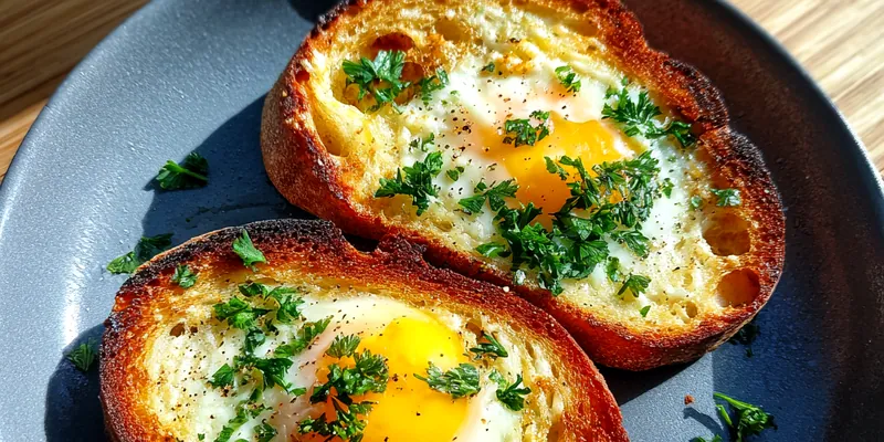 Cheesy Egg Toast Delight