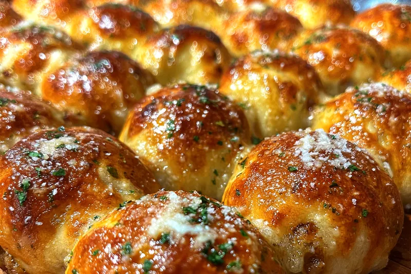 Fresh ingredients for Cheesy Garlic Beef Bombs