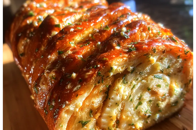 Fresh ingredients for Cheesy Herb Swirl Bread