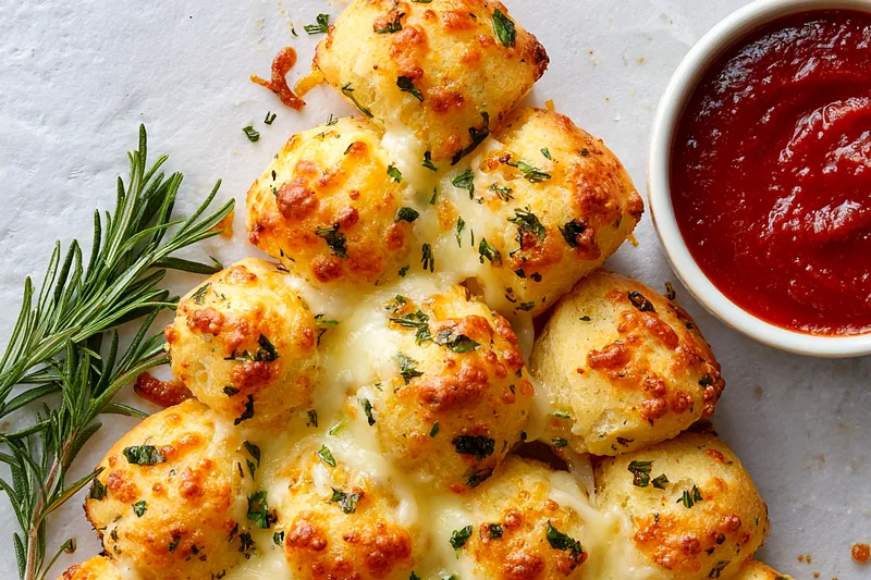 Fresh ingredients for Cheesy Holiday Pull-Apart Bread