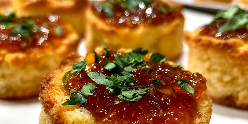 Spicy Cheesy Thumbprint Bites