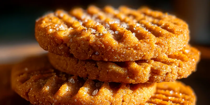 Delicious Chewy Banana Cookies served on a plate