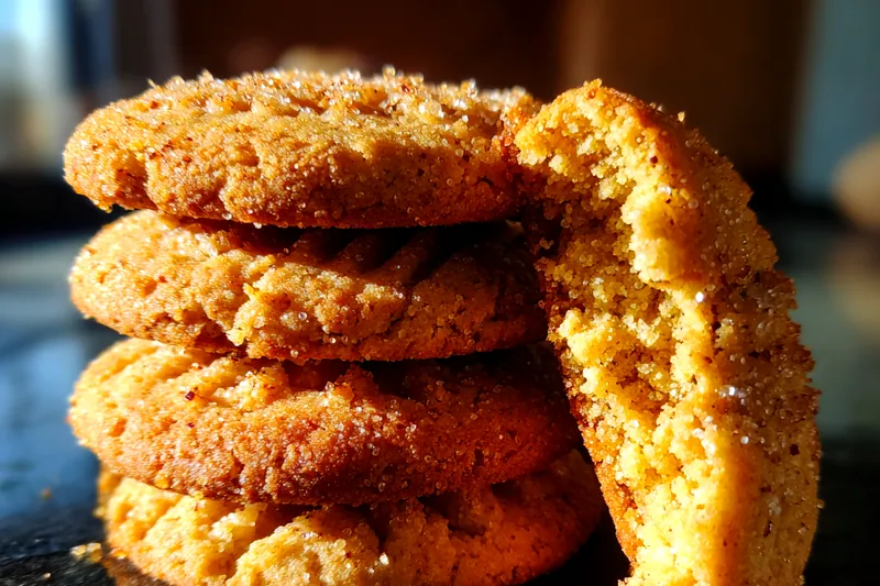 Fresh ingredients for Chewy Banana Cookies