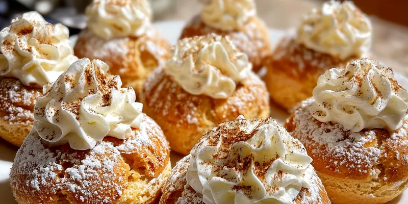 Delicious Chewy Cinnamon Sugar Cookies served on a plate