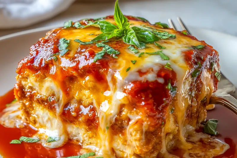 Ingredients for Chicken Parmesan Casserole