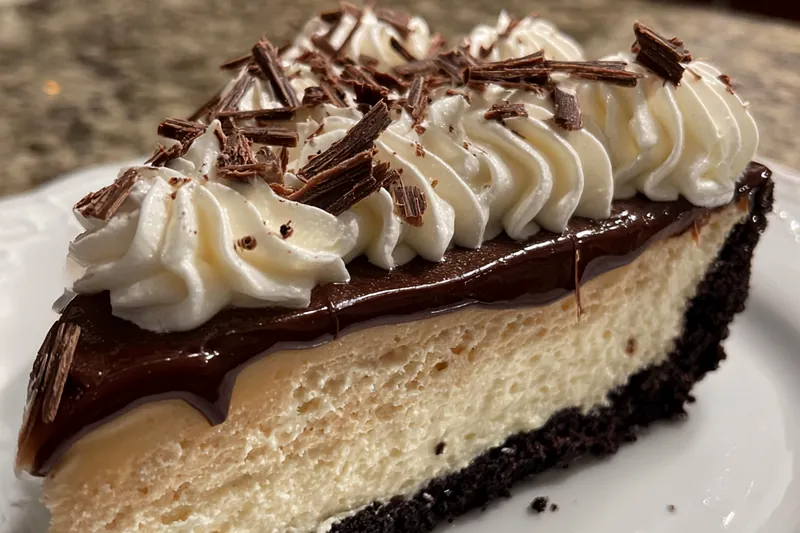 Cooking process for Chocolate Cream Layered Dessert