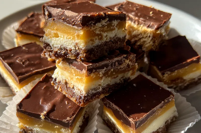 Fresh ingredients for Chocolate Layered Fudge
