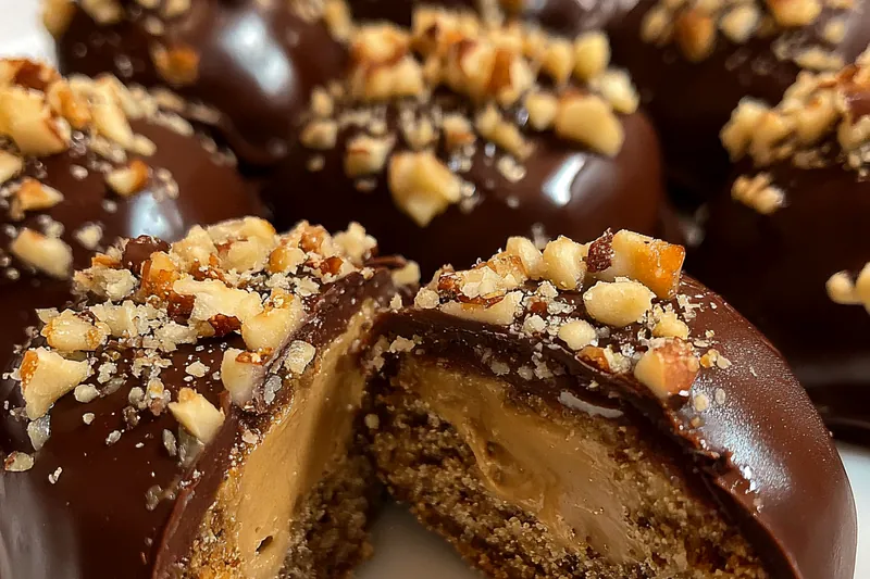 Cooking process for Chocolate Nut Truffle Bites