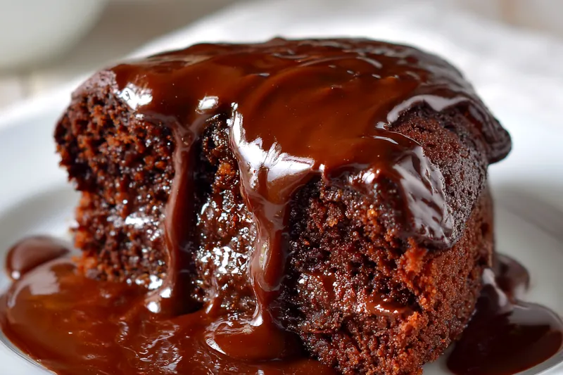 Ingredients for Chocolate Ooey Gooey Cake