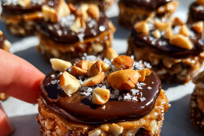 Cooking process for Chocolate Peanut Butter Dates