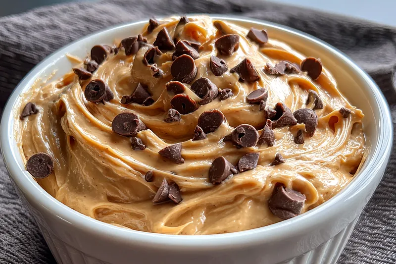 Fresh ingredients for Chocolate Peanut Butter Dip