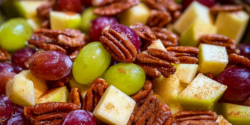 Refreshing Cinnamon Grape Salad