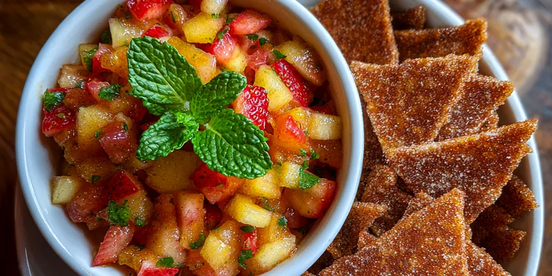 Cinnamon Apple Salsa Delight