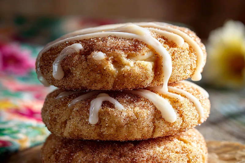 Fresh ingredients for Cinnamon Cream Filled Cookies