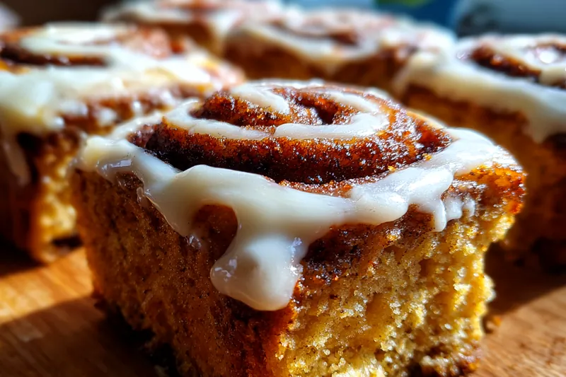 Fresh ingredients for Cinnamon Iced Swirl Squares
