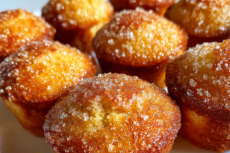 Fresh ingredients for Cinnamon Sugar Toast Muffins