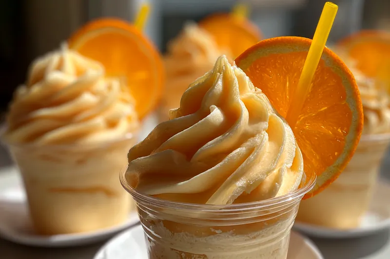 Fresh ingredients for Citrus Frozen Delight