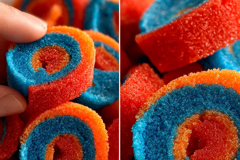 Fresh ingredients for Colorful Jello Spiral Treats