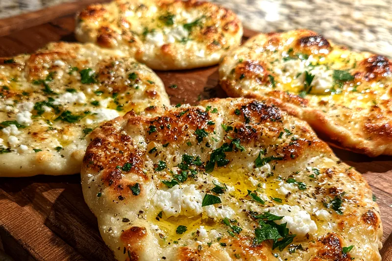 A beautifully arranged display of ingredients for Homemade Cottage Cheese Flatbread, showcasing fresh cottage cheese, flour, and herbs.