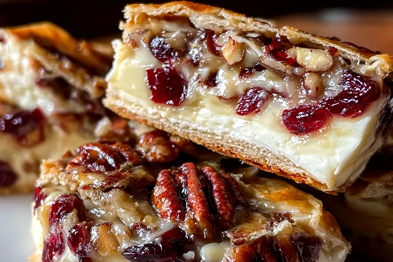 Ingredients for Cranberry Pecan Baked Brie
