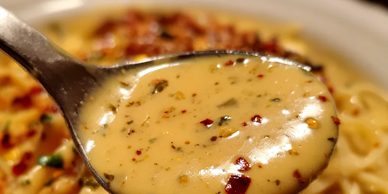 Delicious Creamy Cajun Pasta served on a plate