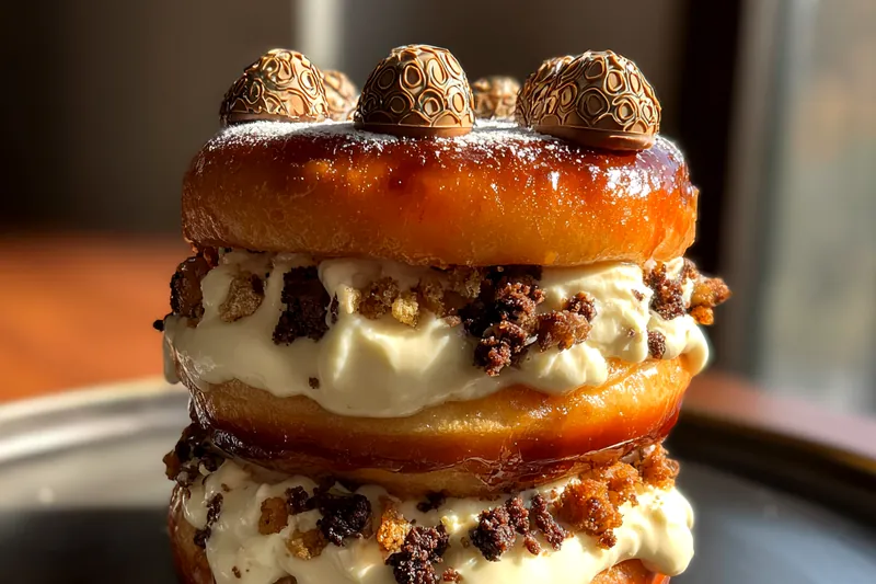 Fresh ingredients for Creamy Cookie Layered Delight