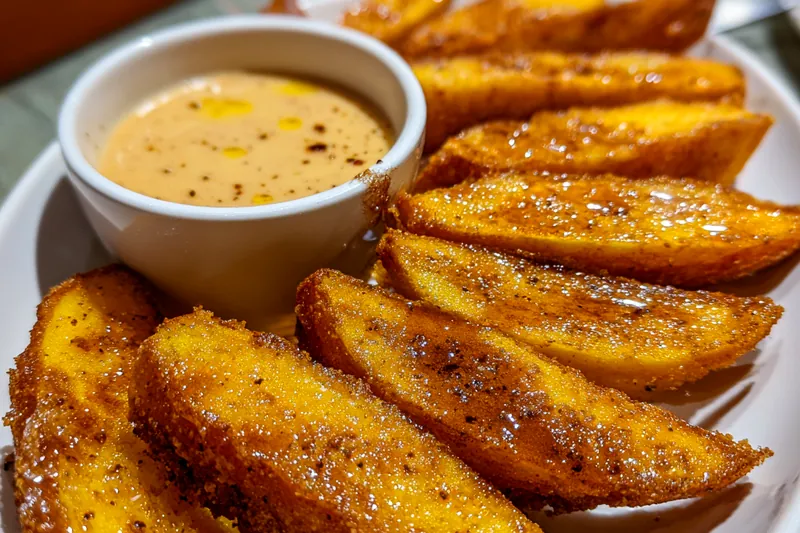 Fresh ingredients for Crispy Apple Wedges Delight