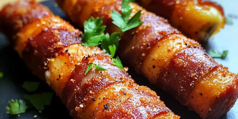 Bacon-Wrapped Mozzarella Bliss