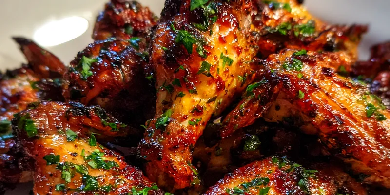 Crispy Cajun Garlic Wings