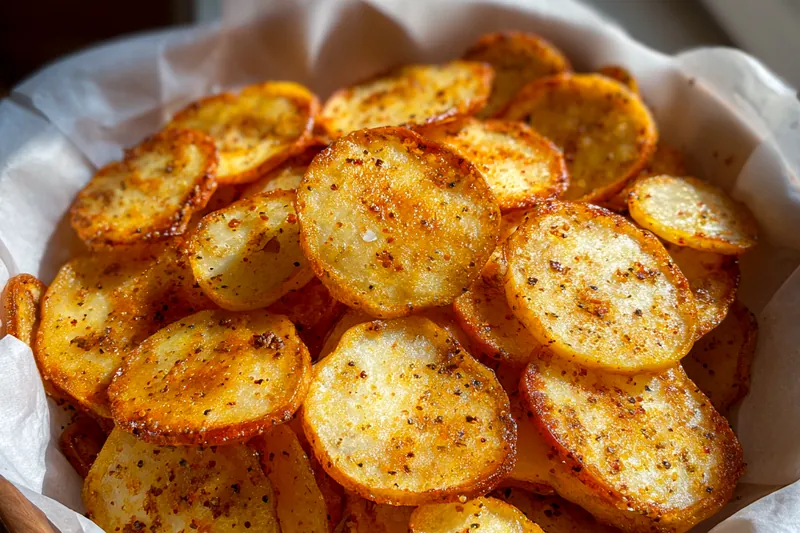 Cooking process for Crispy Cinnamon Banana Chips