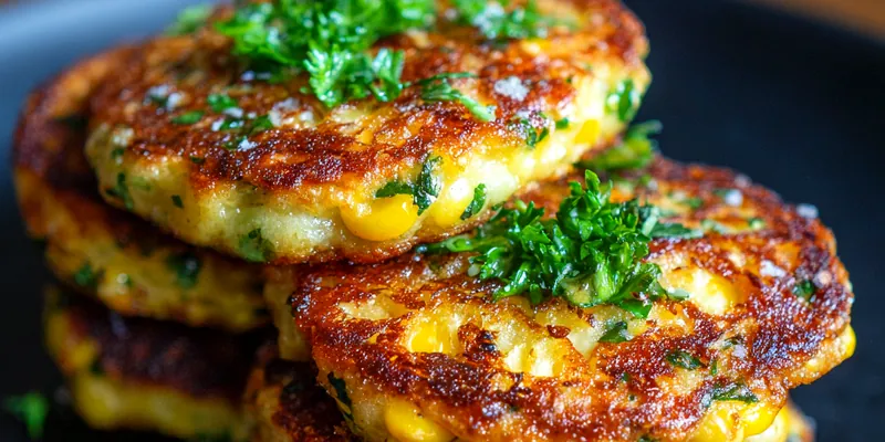 Crispy Corn Fritters Delight
