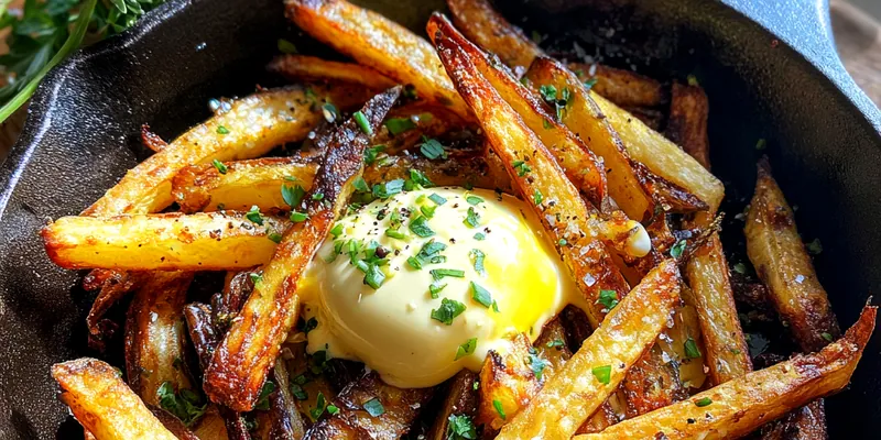 Crispy Garlic Fries Delight