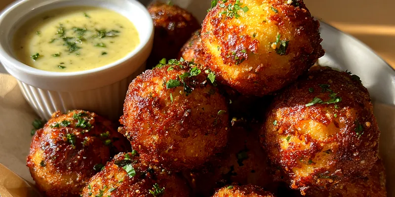 Crispy Herb Potato Bites